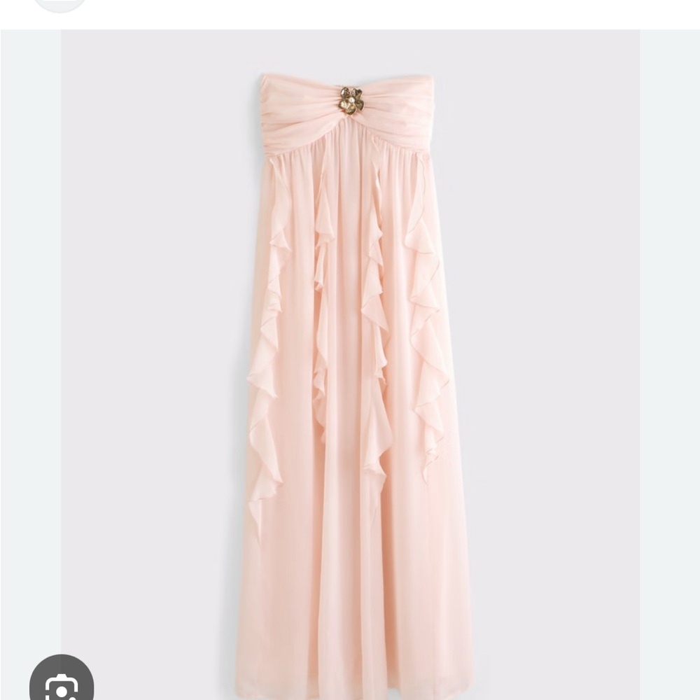 Strapless Hardware Maxi Dress